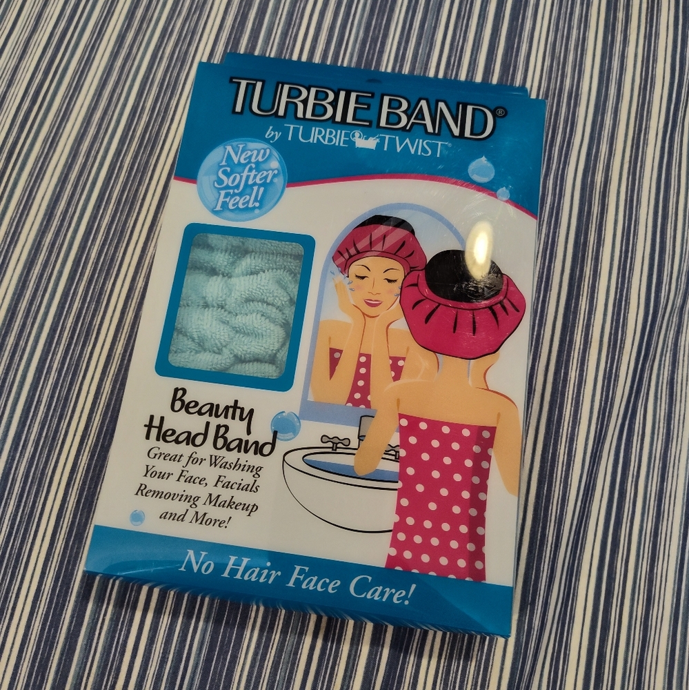 NWT! Turbie Band by Turbie Twist (Blue)
